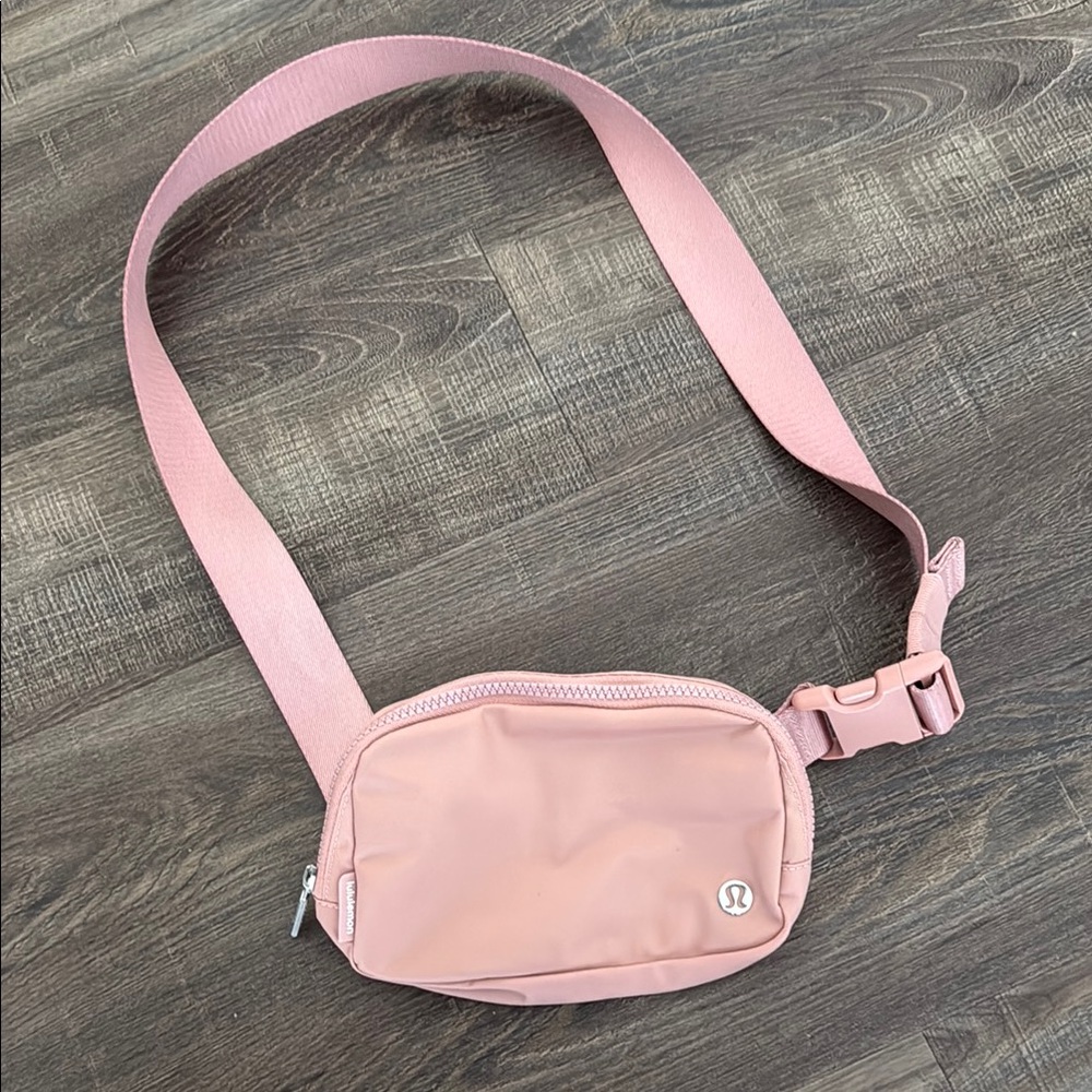 Lululemon Athletica Pink Minimalist Crossbody Bag